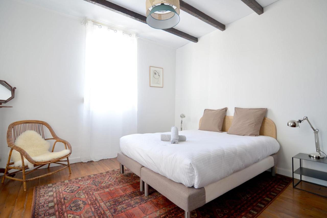 ביאריץ Gambetta Stylish 2 Bedrooms Apartment - Between Beach & Fresh Market מראה חיצוני תמונה